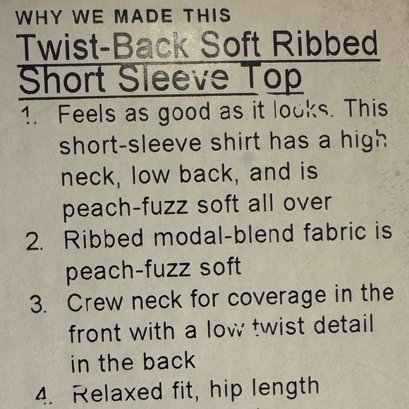 LULULEMON Lululemon Twist-Back Soft Ribbed Short-Sleeve Top in BLUE LINEN - Picture 13 of 14